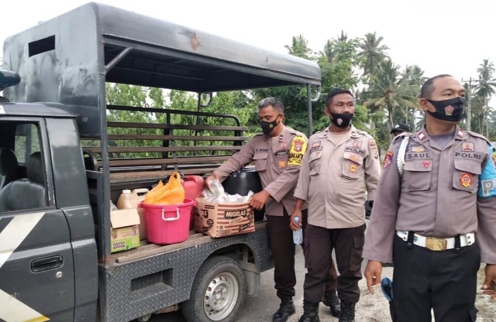 Polisi Grebek Penjual Miras Ilegal Di Sigi